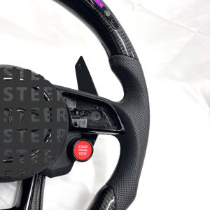 <span class=keywords><strong>Volante</strong></span> LED de Fibra de Carbono para <span class=keywords><strong>Audi</strong></span> A3 <span class=keywords><strong>A4</strong></span> A5 A6 A7 RS3 RS5 Q5 Q7 Q8 S3 S4 S5 B8 B9, Admite Cualquier Personalización - Product Image 5