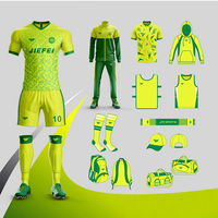 Maillot de Gardien de But de Football JFR Design Personnalisé, Tenue de Football Imprimée par Sublimation, Tenue Uniforme de Sport pour Adultes