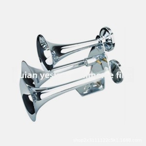 Bocina de aire grande de acero inoxidable para camiones y barcos, válvula solenoide modificada, 4 tonos, TZ-313, instrumento musical de bajo - Product Image 3