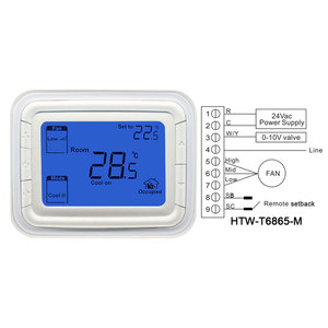 T6865 <span class=keywords><strong>climatiseur</strong></span> refroidissement chauffage régulateur de température 24V thermostat numérique chambre - Product Image 3