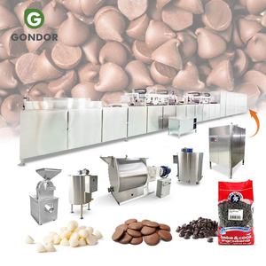 Full <b>Small</b> Chocolate Chip Granules Mold Forming Depositor Making Production Line Equipment Machine for Button - Product Image 1