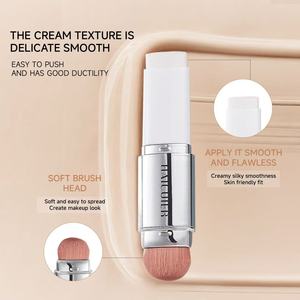 Nueva Base de Maquillaje en Barra, Natural, Impermeable, Blanqueadora, de Cobertura Total, con Brocha, que Cambia de Color - Product Image 1