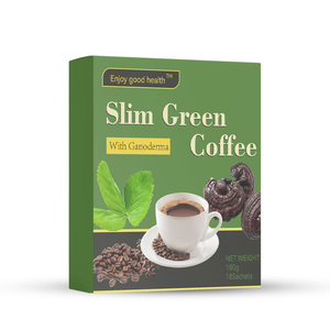 Café Instantáneo <span class=keywords><strong>con</strong></span> Sabor a <span class=keywords><strong>Ganoderma</strong></span> de Hierbas Naturales, Control de Dieta Saludable, Reemplazo de Comida en Polvo Instantáneo, Café Verde Adelgazante - Product Image 4