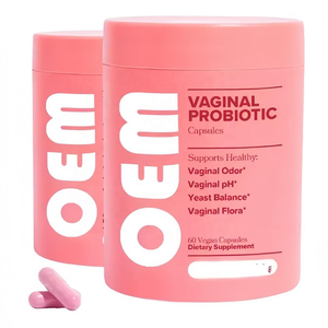 Probiotiques OEM U RO pour la santé vaginale des femmes, 100 milliards d'UFC, capsules de probiotiques, prébiotiques pour adultes - Product Image 1