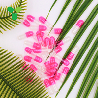 YS Wholesale Fabricant de capsules vides naturelles végétariennes HPMC de qualité pharmaceutique, solubles dans l'estomac, avec logo personnalisé