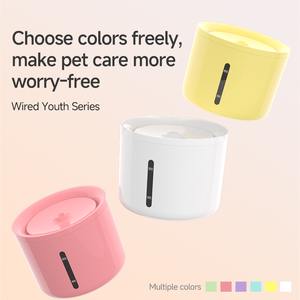 Fontanella per Gatti da Interno 2.5L, Silenziosa 25dB, Distributore d'Acqua Intelligente per Animali Domestici con Elemento Filtrante - Product Image 4