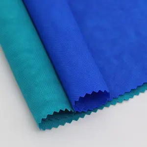 420D Résistant aux plis Coupe-vent 100% Polyester 100% Oxford Tissu Rondelle Ciré Nylon PU Sac à dos Bundle Poche Bagages Extérieur
