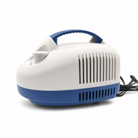 Nébuliseur portable à compresseur alimenté par courant alternatif, kit complet avec filtre à air remplaçable, équipement médical pour nourrissons et adultes