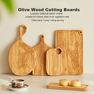 Planches à découper en bois d'olivier de qualité supérieure pour la cuisine Steak Cheese <span class=keywords><strong>Charcuterie</strong></span> comme cadeau pour couper des blocs à découper en bois de qualité supérieure - Product Image 5
