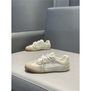 2026 New Original Design Leather Mesh Patchwork Trendy Casual Shoes - Anti-slip and Comfortable Walking Shoes - Product Image 2