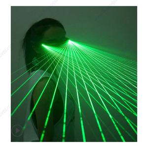 Beam <span class=keywords><strong>Party</strong></span> Stage Dj Dancer Luminous Costume Show Laserman Light Dancing Club Performance Rojo Verde Púrpura Láser Led Gafas - Product Image 1