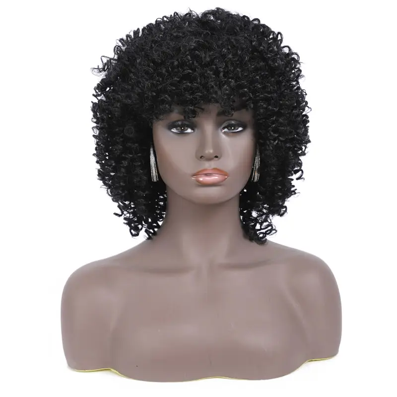 2021 New Styling Ladies Cheap Synthetic Wigs 10 Inches High Quality Wig Wholesale Natural Hair Color Water Wave Short 10inches