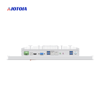 PC Panel Industri Tanpa Kipas 17 Inci All In One Komputer Layar Sentuh Kapasitif Sepuluh Titik 2 LAN 4 USB 6 COM Q P17RWH T