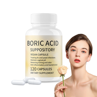 Cápsulas de Ácido Bórico de Alta Calidad, Marca Privada OEM, Suplemento Herbal para la Salud Íntima Femenina, Gran Venta para Adultos