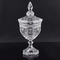 Ensemble de rangement pour thé, café et sucre en verre transparent écologique classique de luxe avec des contenants pour chocolat et bonbons et un bol