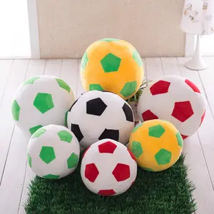 Plüsch Fußballspiel zeug Niedliche weiche Baumwolle Gefüllte Fußball puppen Sofa kissen Spielzeug