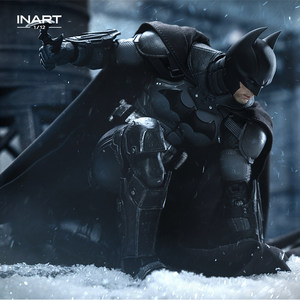 Figura de Acción INART Arkham Origin Bat-mans 1/12, Muñeco Articulado Eternal Fight Hero de 6 Pulgadas, Modelo de Colección - Product Image 3