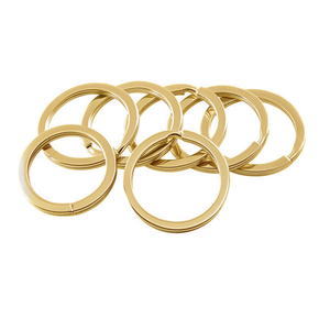 Portachiavi Ilan 25 mm color oro, confezione da 10 pezzi - Product Image 1