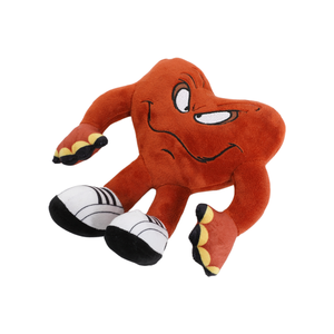 Peluche Cœur Rouge Gavroche Amusante, Poupée en Peluche au Design Unique avec Griffes et Chaussures, Vente en Gros Personnalisable - Product Image 3