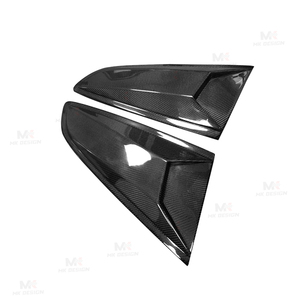 Robot phong cách sợi carbon bên cửa sổ louver bìa cho Ford <span class=keywords><strong>Mustang</strong></span> 2015 2021 phía sau bên Vent cửa sổ TRIM Bìa Phụ Kiện Xe Hơi - Product Image 3