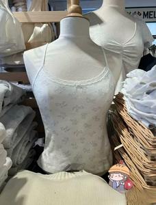 Haut court sexy pour femme en coton 100% doux et respirant, imprimé cerf, avec nœud en dentelle, coupe ajustée, idéal pour l'été - Product Image 1