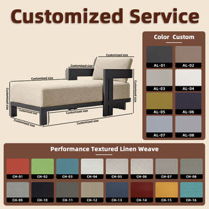 كراسي استرخاء للحدائق والفناء وحمامات السباحة، كراسي شمسية خارجية للفيلات والمنتجعات والشواطئ، أثاث خارجي للفنادق، كراسي استرخاء للحدائق - Product Image 2