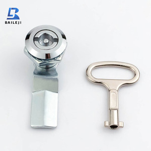 Nhà Máy Bán buôn Hợp kim kẽm Chrome mạ ANSI Lớp 3 2 phím mét hộp Hộp Thư Cam khóa thiết bị công nghiệp tủ khóa - Product Image 2