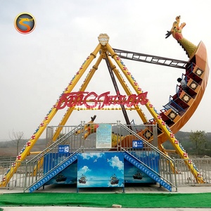 Buy Fun-parque de atracciones de carnaval, Barco vikingo para niños, gran columpio, Barco pirata, pirata, pirata - Product Image 2