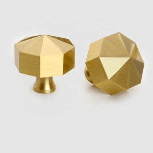 Manijas Redondas de Latón Tipo Paraguas Modernas y Elegantes para Puertas y Gabinetes de Muebles de Dormitorio - Product Image 1