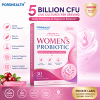 Comprimés Probiotiques pour Femmes à Marque Blanche avec Prébiotiques et Canneberge pour la Santé Vaginale et Intestinale OEM/ODM
