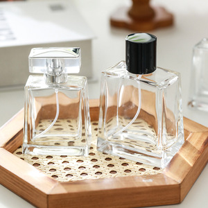 50ml 100ml có sẵn tinh thể Màu trắng Chất liệu rỗng chai nước hoa thủy tinh 50ml100ml Bayonet Spray Chai - Product Image 2