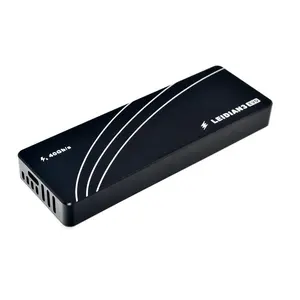 Panto NVMe Thunderbolt 3 Gehäuse box Externe M.2 PCI-e NVMe SSD zu Thunderbolt 3 Reader für 2280 M.2 (M Key) SSD-Gehäuse