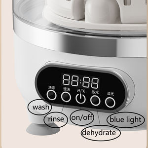 เครื่องซัก<span class=keywords><strong>ผ้า</strong></span>แบบพกพาขนาด3000มิลลิแอมป์ต่อชั่วโมง<span class=keywords><strong>ซัก</strong></span>ได้แบบหมุนขนาด3L เครื่องซัก<span class=keywords><strong>ผ้า</strong></span>แบบถุงเท้าชุดชั้นในที่ชาร์จ USB - Product Image 3