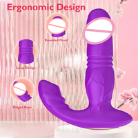 Vibromasseur anal TMM, masseur de fesses, masturbation, 10 vitesses, télécommande télescopique, étanche IPX5, vibromasseur portable, jouet sexuel