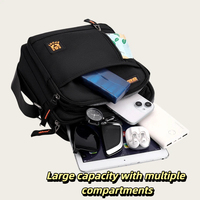 Tas Selempang Dada Pria Model Crossbody, Dapat Digunakan 2 Cara, Ringan, Cocok untuk Perjalanan Urban, Kerja, Santai, Kencan