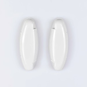 Oval ABS Furniture Handle For Metal <b>Filing</b> Cabinet <b>Drawer</b> Durable Minimalist Design - Product Image 1