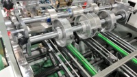 Machine de fabrication de boîtes de frites en papier pour aliments, récipient à emporter, machine de fabrication de boîtes d'emballage pour hamburger