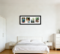 Dekorasi Kamar Tidur Bingkai Foto PVC Kolase Bingkai Gambar Panjang Bingkai Foto Dinding untuk Dekorasi Ruang Tamu