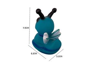 Juguete de Baño de Plástico Amarillo con Forma de Abeja y Pato, Personalizable con Logotipo, para Niños, con Sonido, Regalo de Navidad - Product Image 6