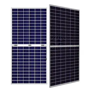 Low Cost Effective Power Sourcing Monocrystalline 550W 490W 485W 505W Half Power Solar Panels for Commercial Industry Use