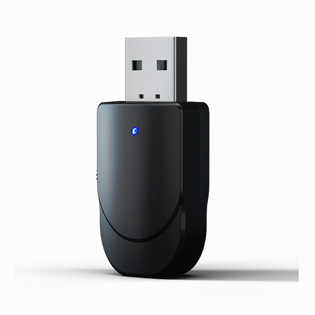 BT transmitter, AUX receiver, USB Blue tooth 5.0 adapter, dual-output computer audio adapter KN330