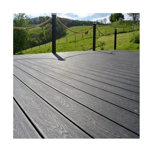 Planches de terrasse en WPC, <span class=keywords><strong>panneau</strong></span> solide, composite résistant à l'usure, double couleur, <span class=keywords><strong>sol</strong></span> extérieur, imperméable, terrasse en WPC, gaufrage 3D - Product Image 1