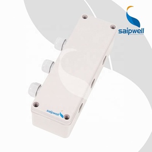 Saipwell IP66 ABS في الهواء الطلق من البلاستيك مانعة لتسرب الماء من البلاستيك