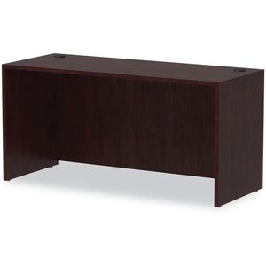 Alera VA256024MY Mueble de oficina de la serie Mahogany Valencia, modelo Credenza Shell, 59 1/8 pulgadas de ancho x 23 5/8 pulgadas de profundidad x 29 5/8 pulgadas de alto - Product Image 3