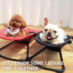 سرير كلاب محمول قابل للطي للاستخدام الخارجي، سرير سفر مرتفع للكلاب مناسب للشاطئ والتخييم، مقاوم للماء - Product Image 5