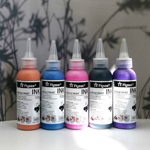 Flysea — <span class=keywords><strong>encre</strong></span> acrylique à base d'eau pour peinture, 12 couleurs, peinture pour stylos marqueurs, stylo <span class=keywords><strong>de</strong></span> <span class=keywords><strong>dessin</strong></span> - Product Image 2