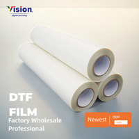 Máquina de impresión digital de 24 pulgadas Impresoras de inyección de tinta Impresora Dtf de película de transferencia de calor de 60cm de ancho para cualquier tela