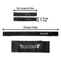 Sangles textiles de reliure de ski réglables résistantes à l'usure sur mesure en Chine pour les produits de ski IGOSKI
