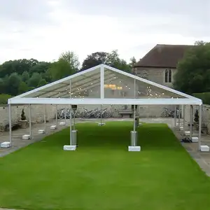 Carpas transparentes de PVC con marco de aluminio para eventos al aire libre para bodas
