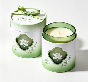 Envase de Tubo de Papel Redondo con Impresión de Logotipo, Caja Ecológica para Velas Aromáticas, Diseño Personalizable - Product Image 3